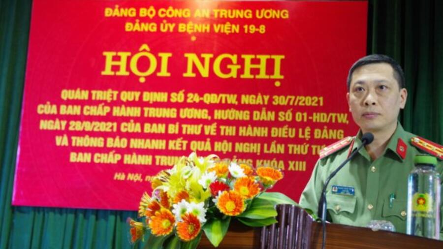 HỘI NGHỊ QUÁN TRIỆT QUY ĐỊNH SỐ 24-QĐ/TW; HƯỚNG DẪN SỐ 01-HD/TW; QUY ĐỊNH SỐ 22-QĐ/TW VÀ THÔNG BÁO NHANH KẾT QUẢ HỘI NGHỊ LẦN THỨ TƯ