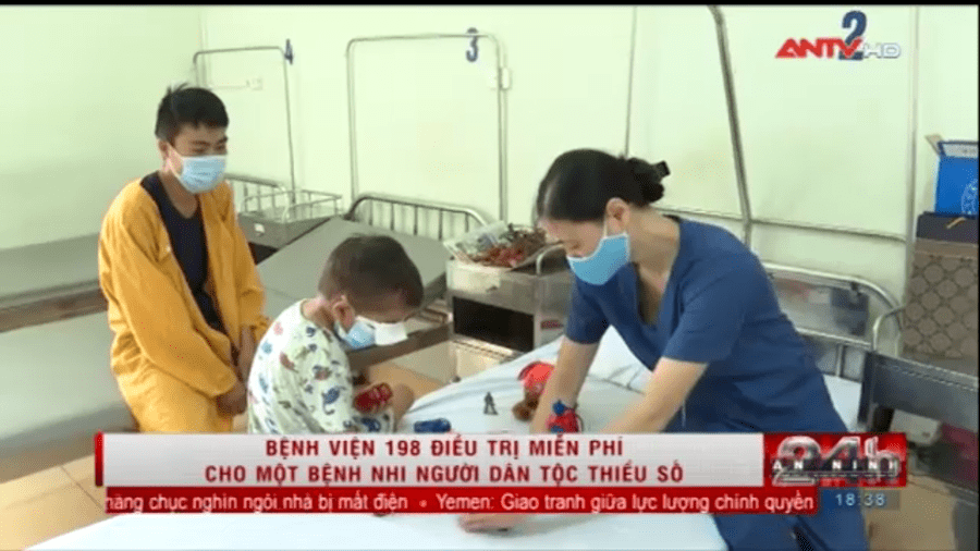 Bệnh viện 19-8 điều trị miễn phí cho bệnh nhi người dân tộc thiểu số