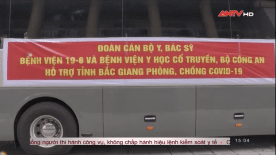 Lực lượng y tế cả nước hướng về Bắc Giang