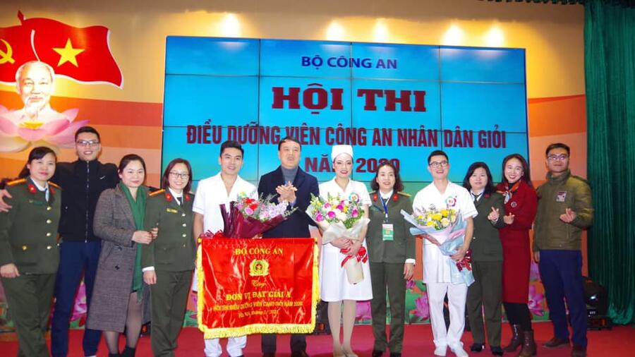 Bệnh viện 19-8 đạt thành tích dẫn đầu tại Hội thi Điều dưỡng viên giỏi Công an nhân dân