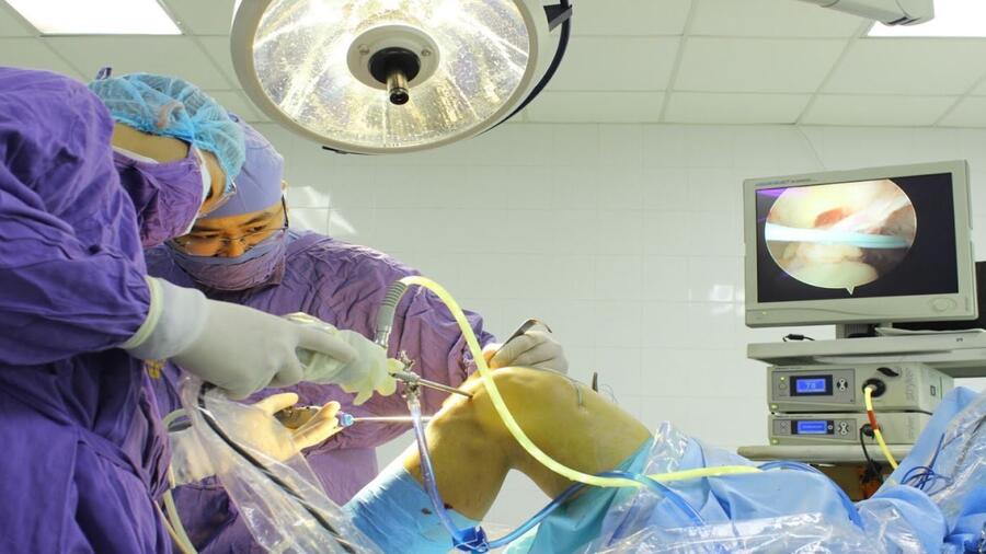 Bệnh viện 19-8 đi đầu nghiên cứu ứng dụng chẩn đoán hình ảnh trong nội soi khớp