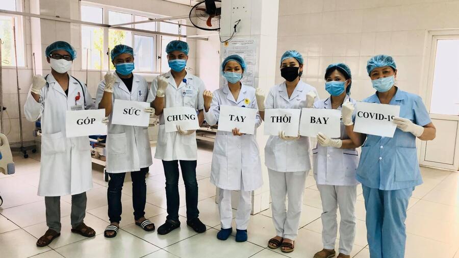Tuổi trẻ Bệnh viện 19-8 chung tay đẩy lùi dịch Covid-19