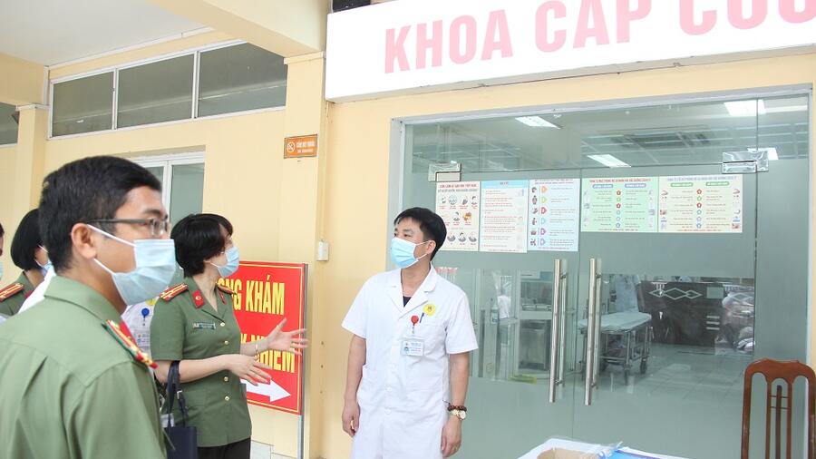 Các cơ sở y tế Công an nhân dân luôn sẵn sàng, chủ động trong công tác phòng, chống dịch Covid-19