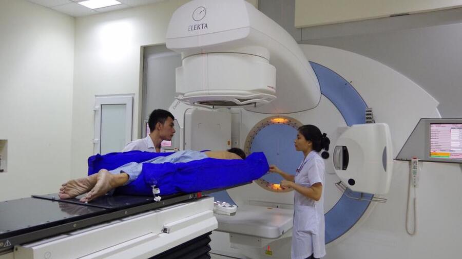 Bệnh viện 19-8 sử dụng xạ trị vmat điều trị ung thư hốc mũi